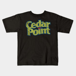 Cedar point Park Vintage Kids T-Shirt